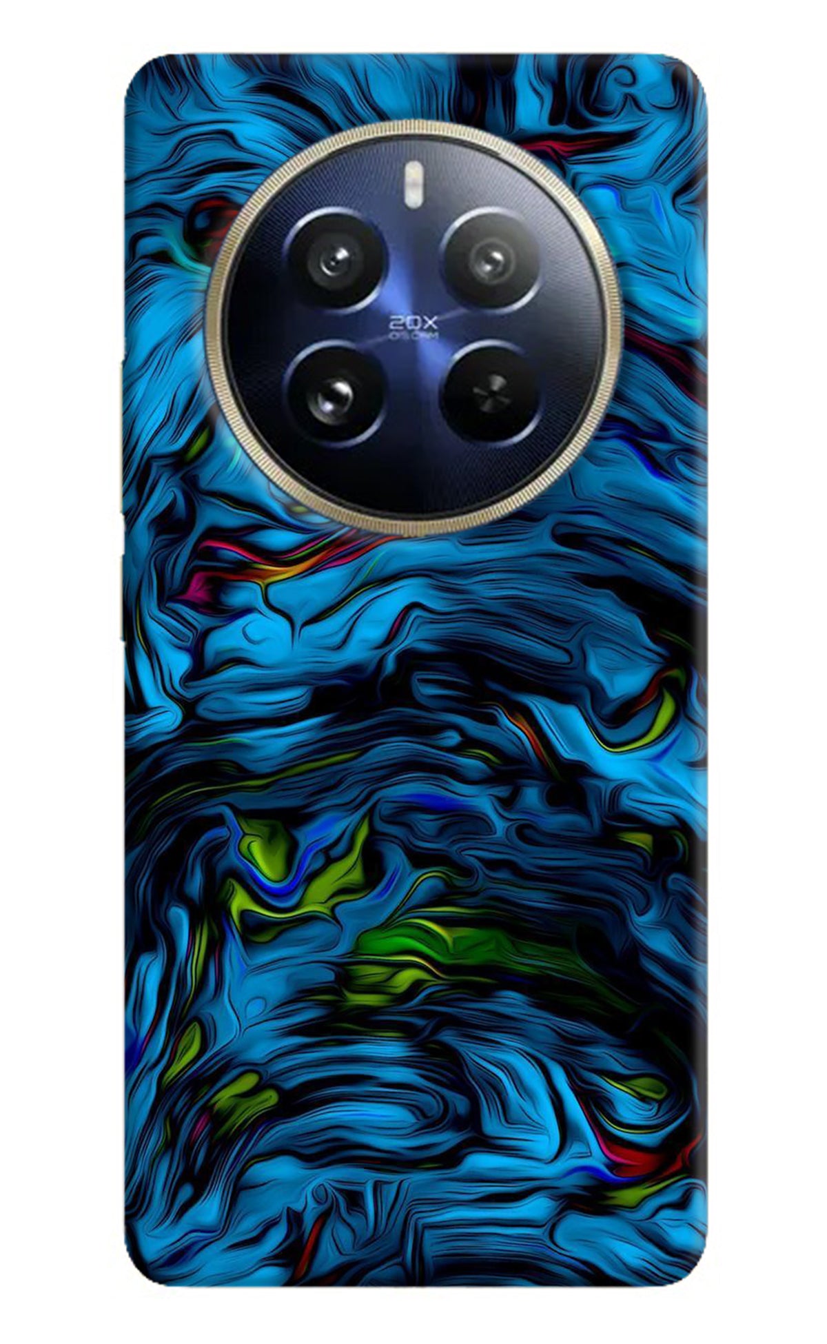 Dark Blue Abstract Realme 12 Pro 5G/12 Pro+ 5G Back Cover