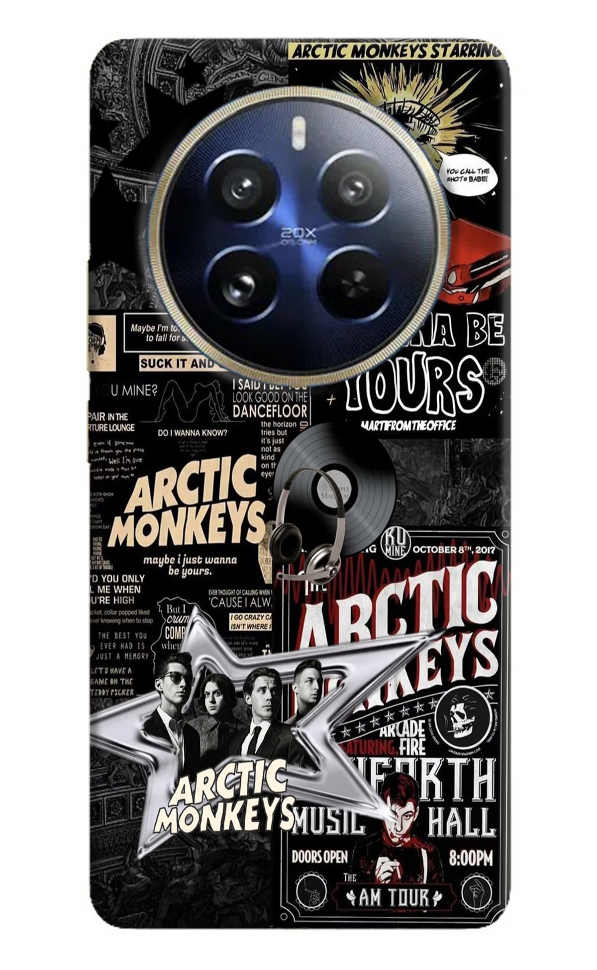 Arctic Monkeys Realme 12 Pro 5G/12 Pro+ 5G Hard Case Back Cover by Casekaro