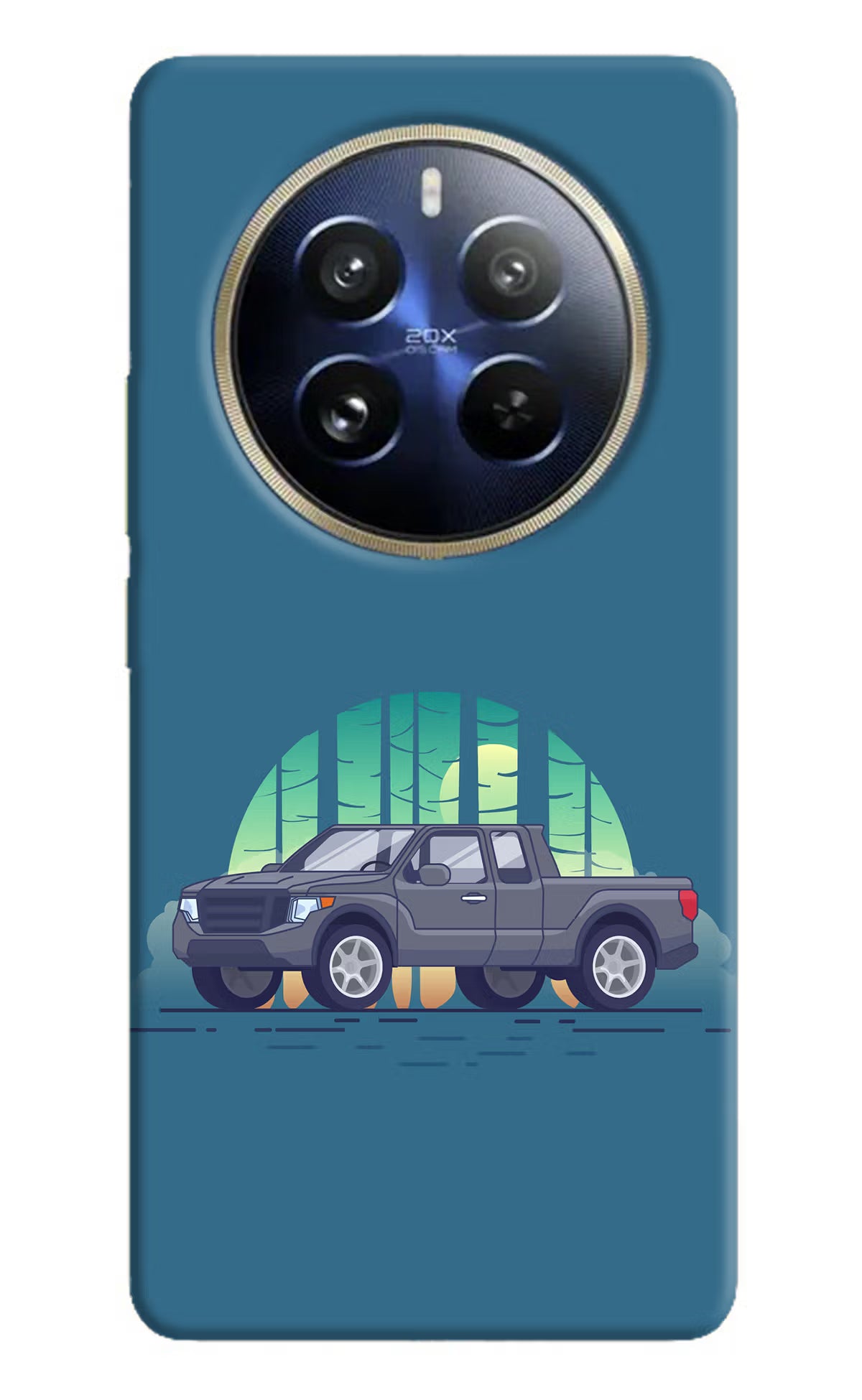 Retro Garage Vibe Realme 12 Pro 5G/12 Pro+ 5G Hard Case Back Cover by Casekaro