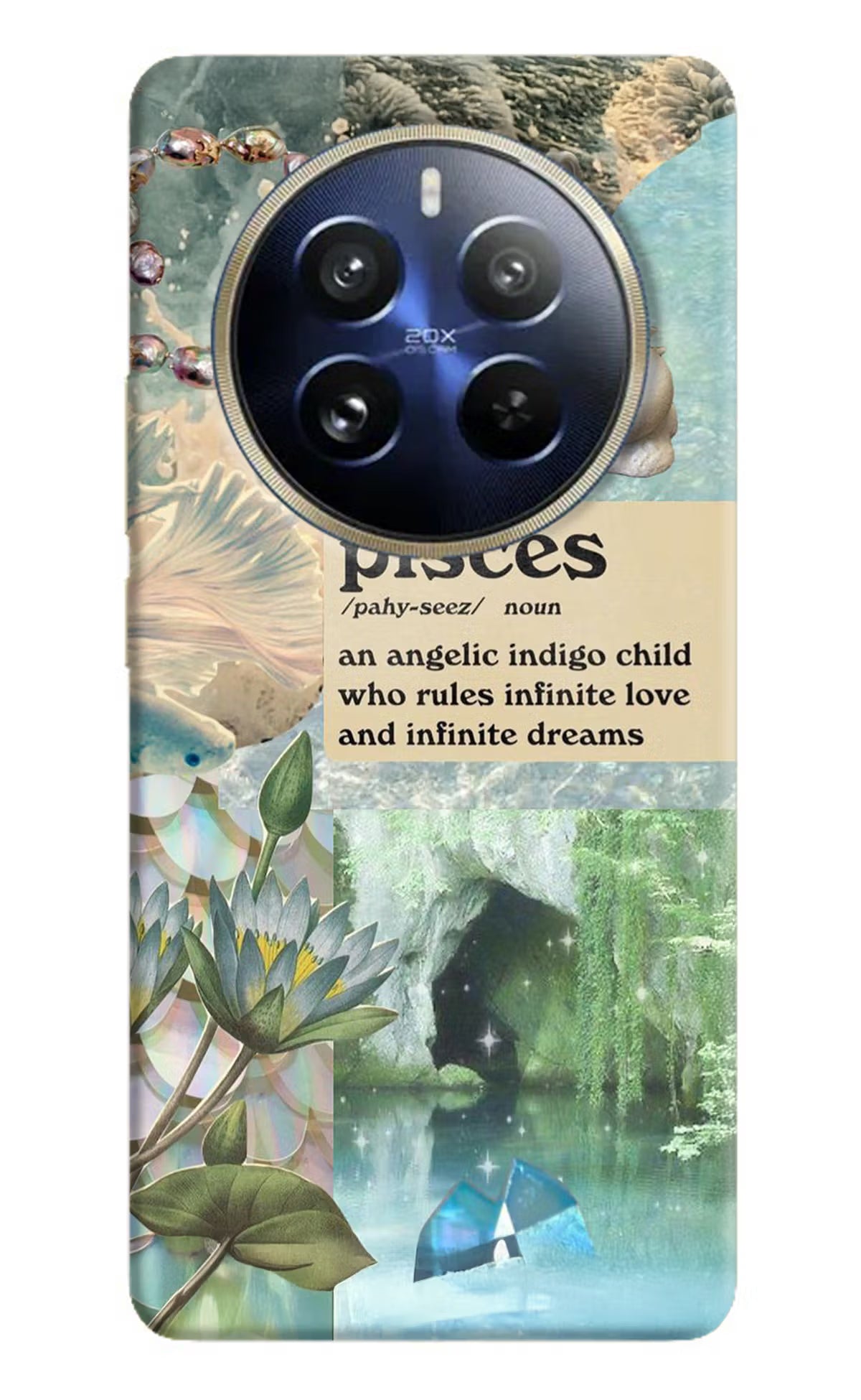 Pisces Zodiac Realme 12 Pro 5G/12 Pro+ 5G Hard Case Back Cover by Casekaro