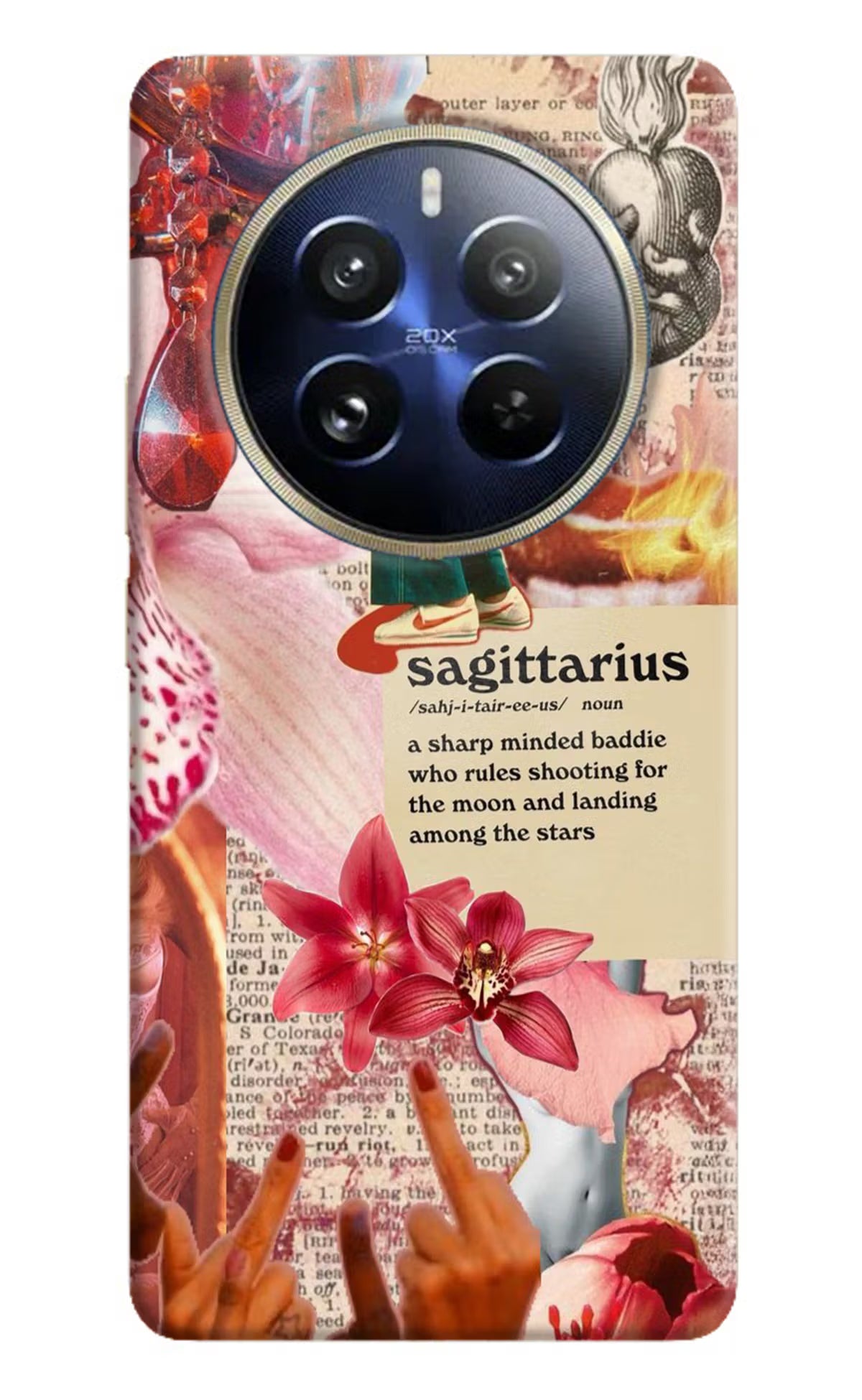 Sagittarius Zodiac Realme 12 Pro 5G/12 Pro+ 5G Hard Case Back Cover by Casekaro