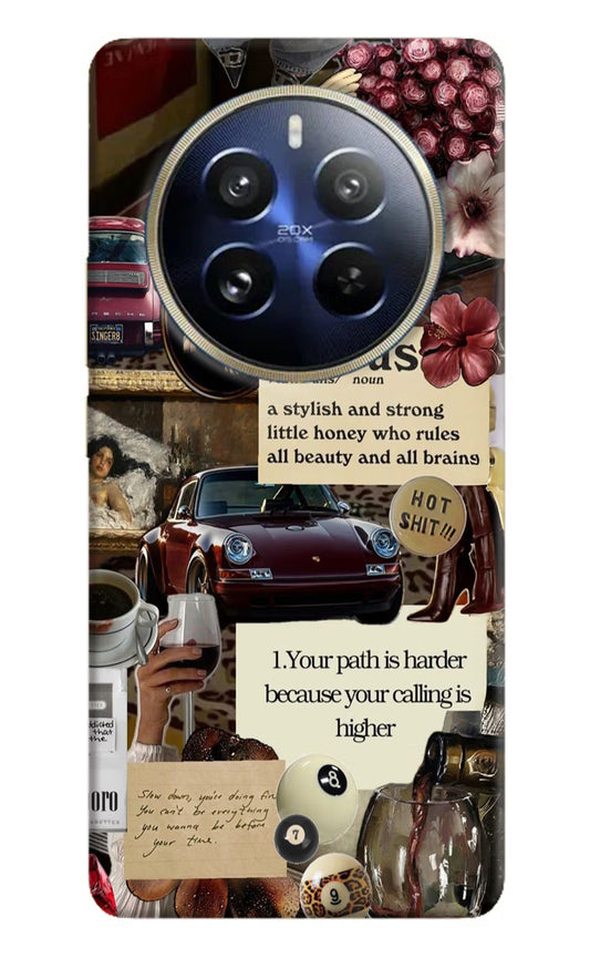 Taurus Zodiac Realme 12 Pro 5G/12 Pro+ 5G Hard Case Back Cover by Casekaro