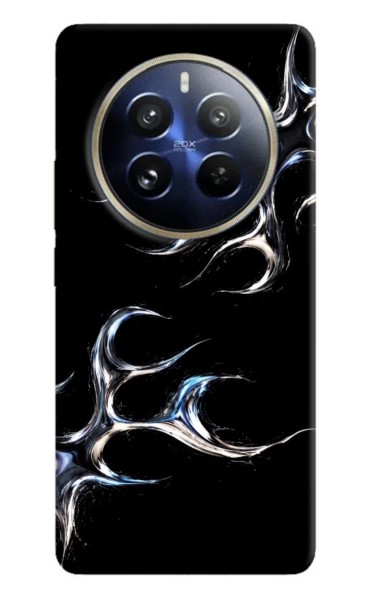 Chrome Tribal Realme 12 Pro 5G/12 Pro+ 5G Hard Case Back Cover by Casekaro