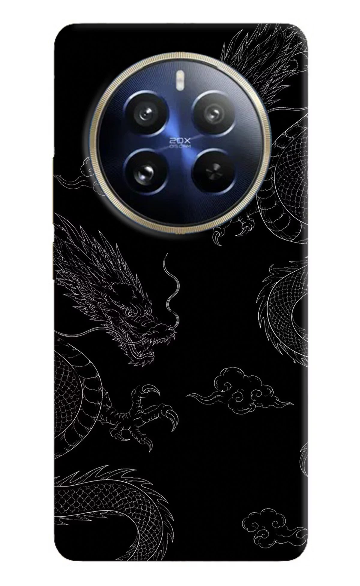 Twin Dragons Realme 12 Pro 5G/12 Pro+ 5G Hard Case Back Cover by Casekaro