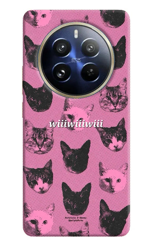 Pink Cats Realme 12 Pro 5G/12 Pro+ 5G Hard Case Back Cover by Casekaro