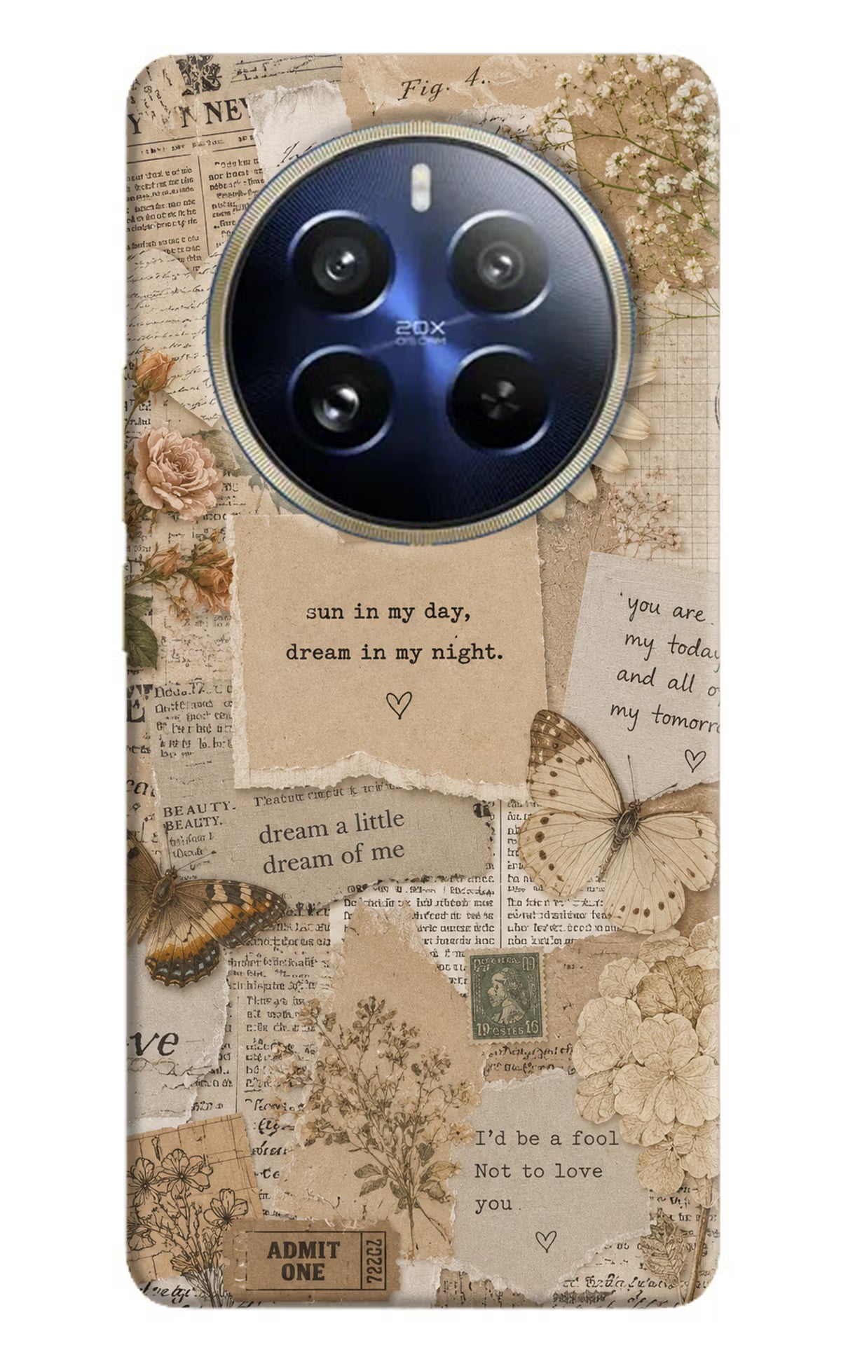Vintage case Realme 12 Pro 5G/12 Pro+ 5G Back Cover