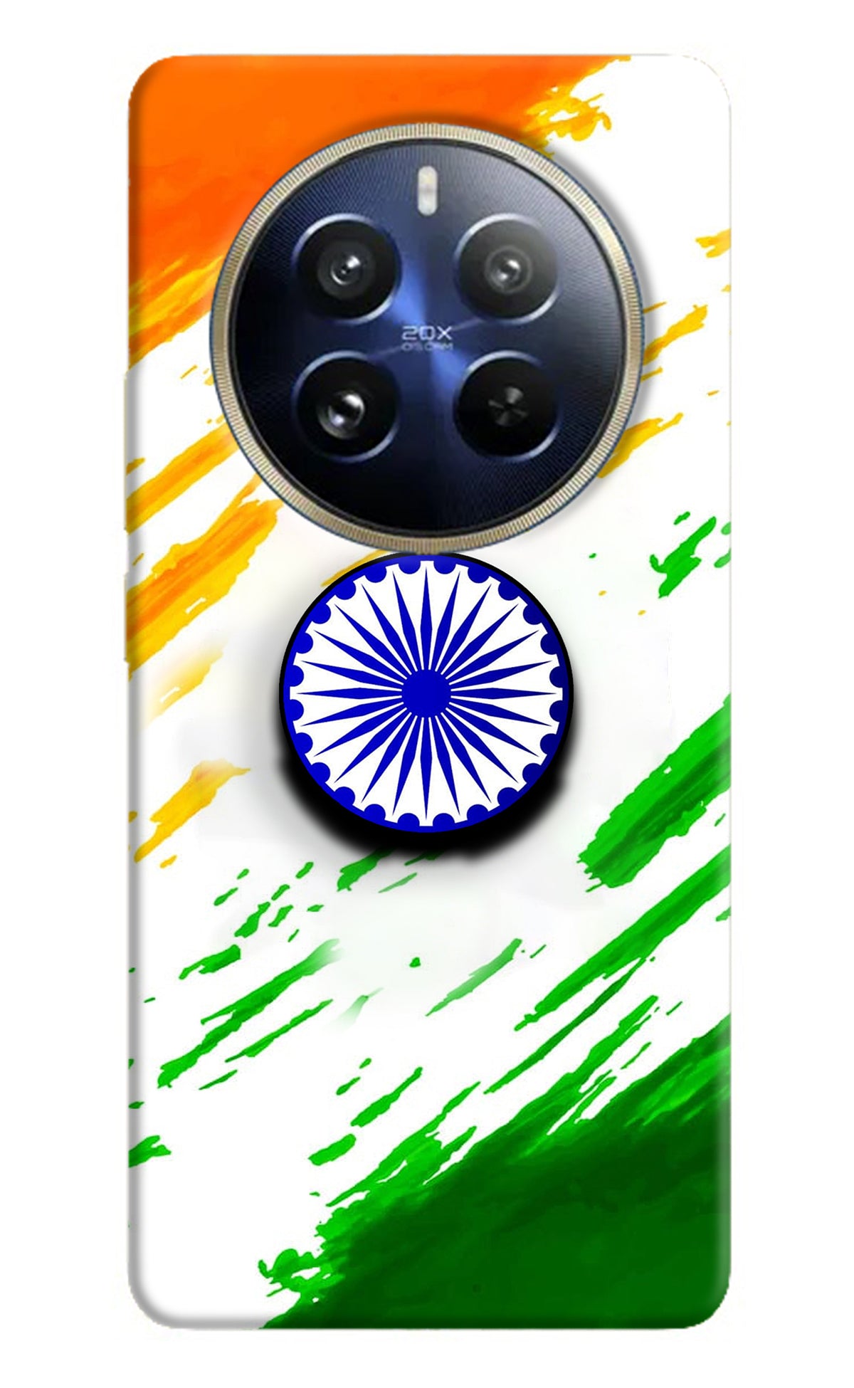 Indian Flag Ashoka Chakra Realme 12 Pro 5G/12 Pro+ 5G Pop Case