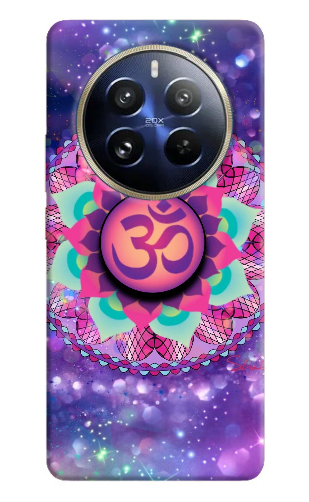 Om Purple Realme 12 Pro 5G/12 Pro+ 5G Pop Case by Casekaro