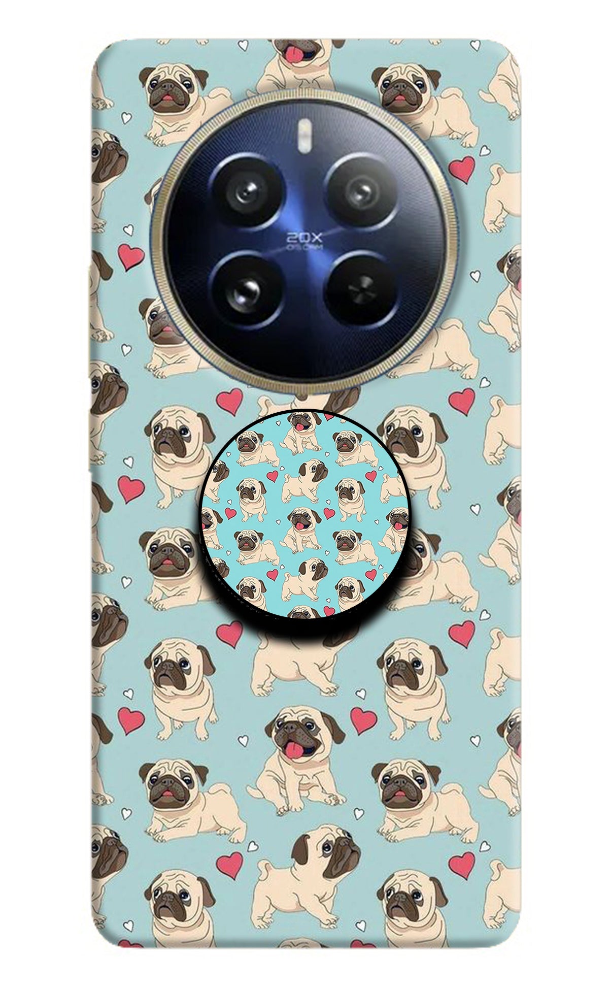 Pug Dog Realme 12 Pro 5G/12 Pro+ 5G Pop Case