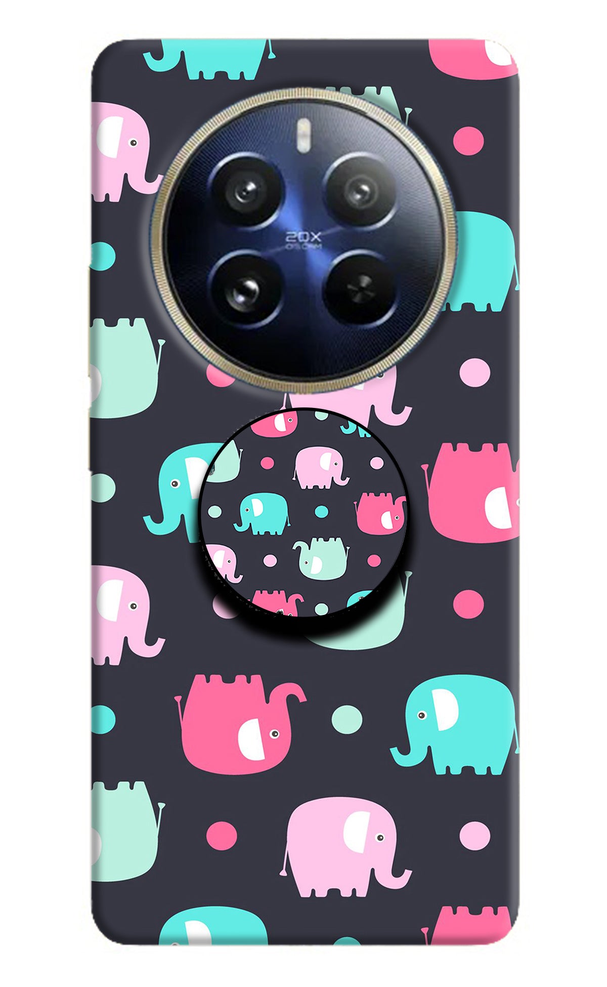 Baby Elephants Realme 12 Pro 5G/12 Pro+ 5G Pop Case