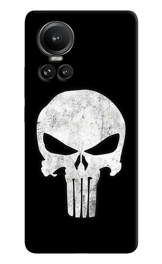 Punisher Skull Oppo Reno10 5G/10 Pro 5G Hard Case Back Cover by Casekaro