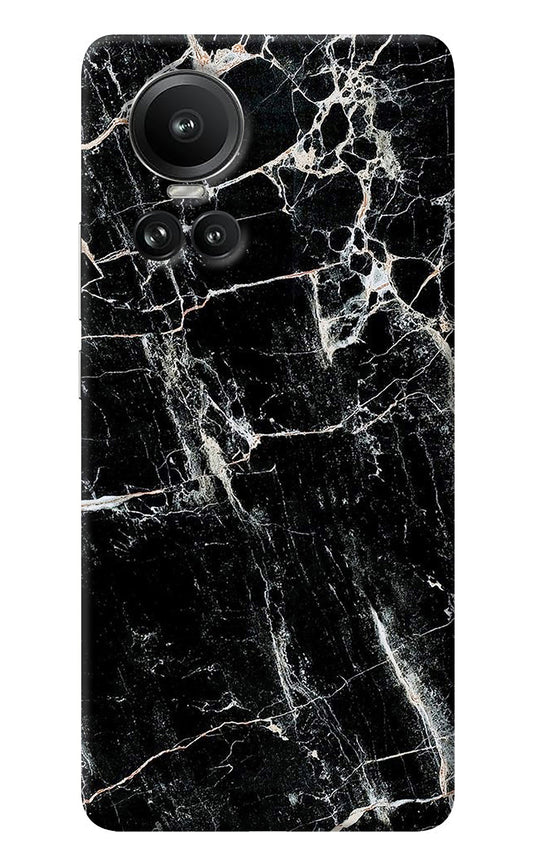 Black Marble Texture Oppo Reno10 5G/10 Pro 5G Back Cover