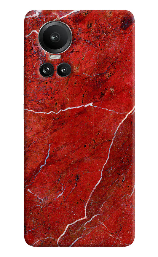 Red Marble Design Oppo Reno10 5G/10 Pro 5G Hard Case Back Cover by Casekaro