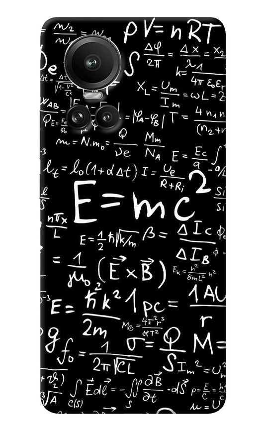 Physics Formula Oppo Reno10 5G/10 Pro 5G Back Cover