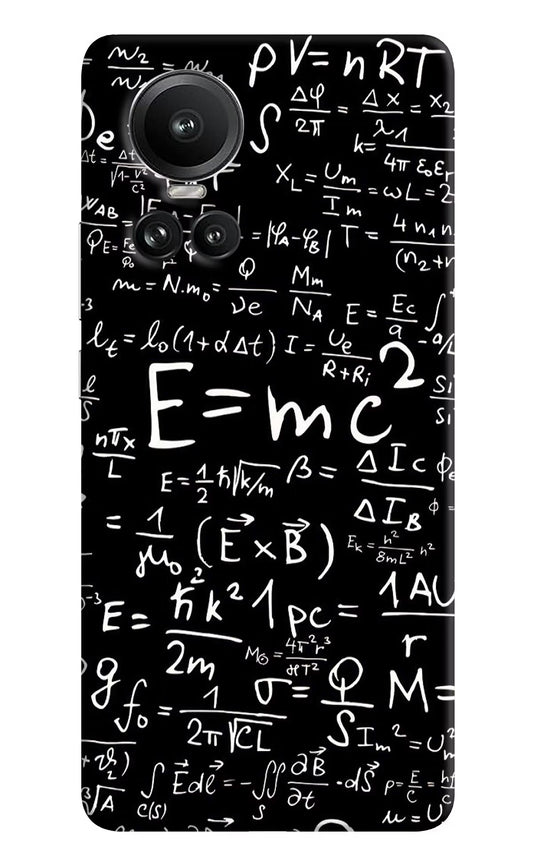 Physics Formula Oppo Reno10 5G/10 Pro 5G Hard Case Back Cover by Casekaro