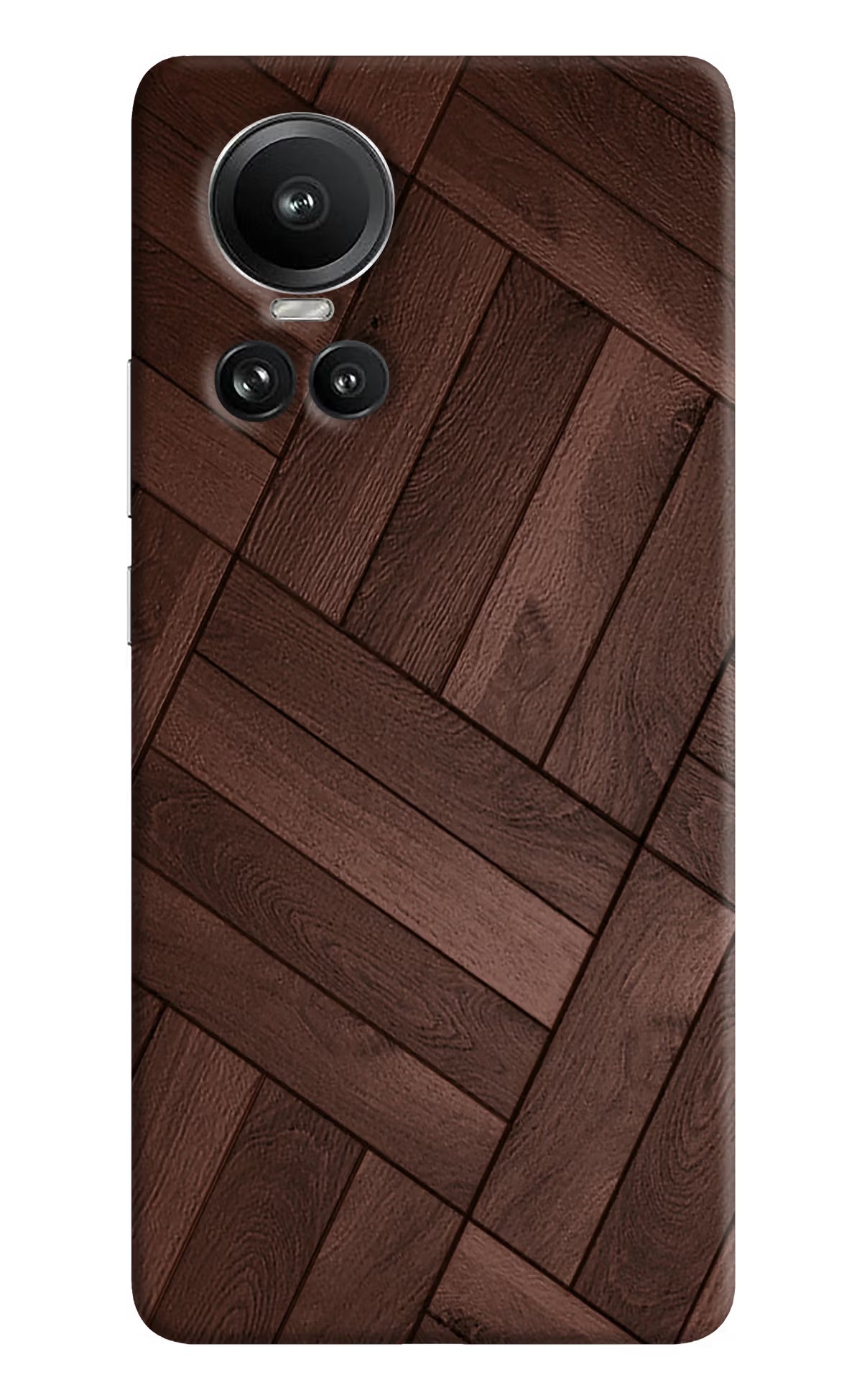 Wooden Texture Design Oppo Reno10 5G/10 Pro 5G Hard Case Back Cover by Casekaro