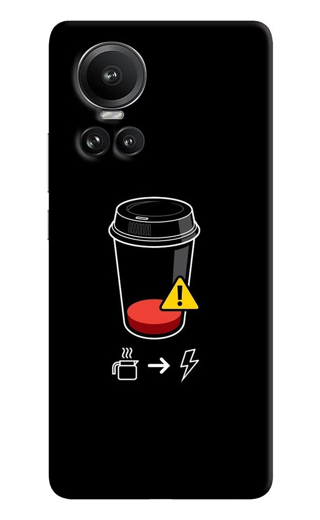 Coffee Oppo Reno10 5G/10 Pro 5G Hard Case Back Cover by Casekaro