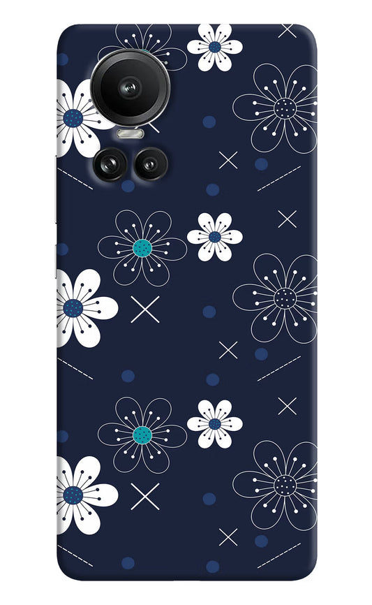 Flowers Oppo Reno10 5G/10 Pro 5G Hard Case Back Cover by Casekaro