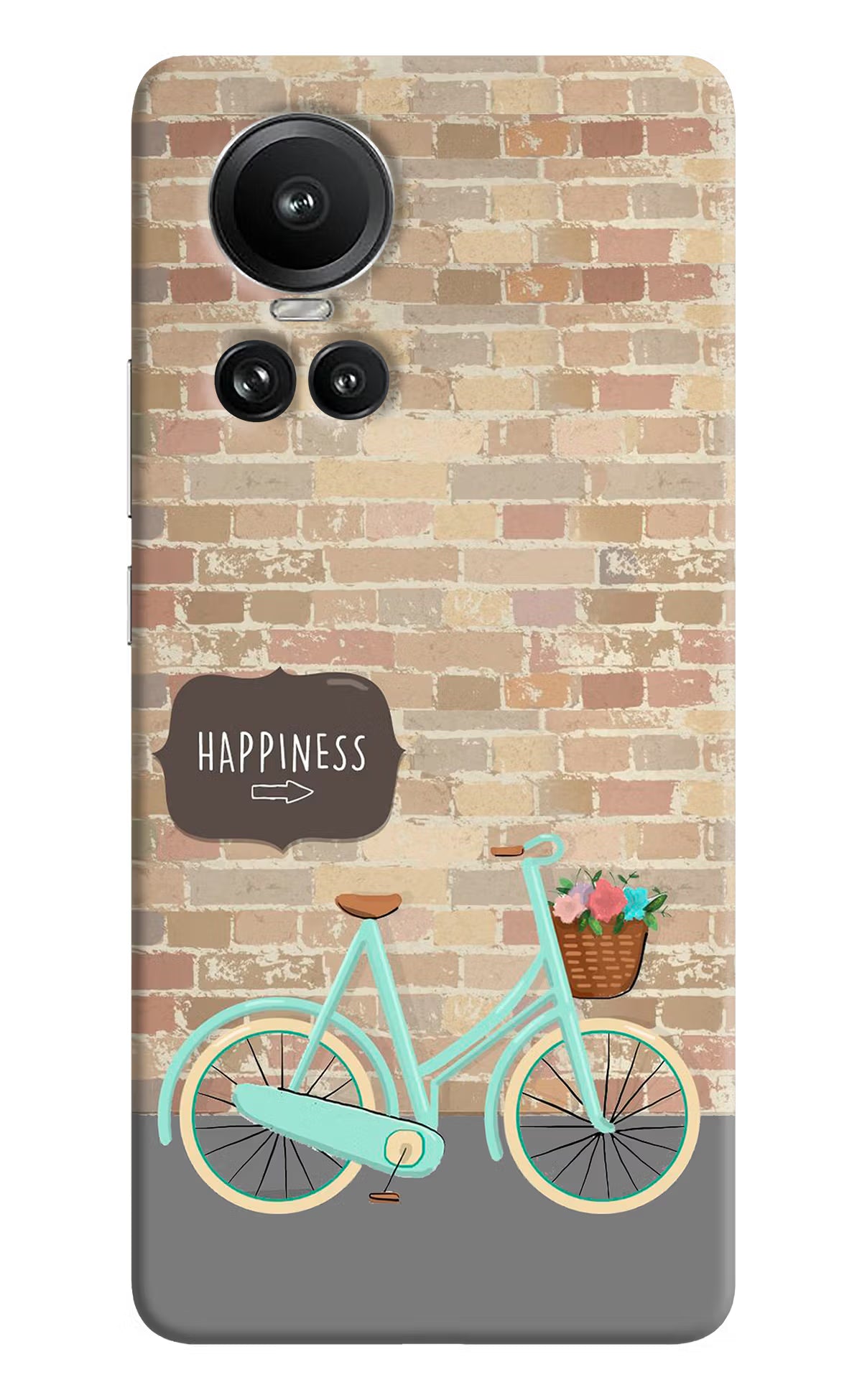 Happiness Artwork Oppo Reno10 5G/10 Pro 5G Hard Case Back Cover by Casekaro