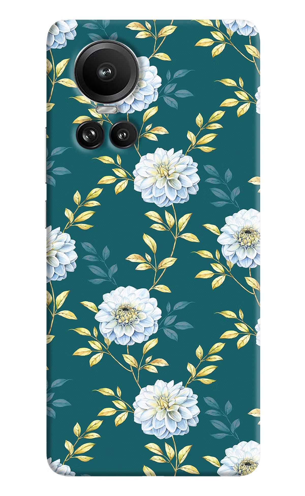 Flowers Oppo Reno10 5G/10 Pro 5G Hard Case Back Cover by Casekaro