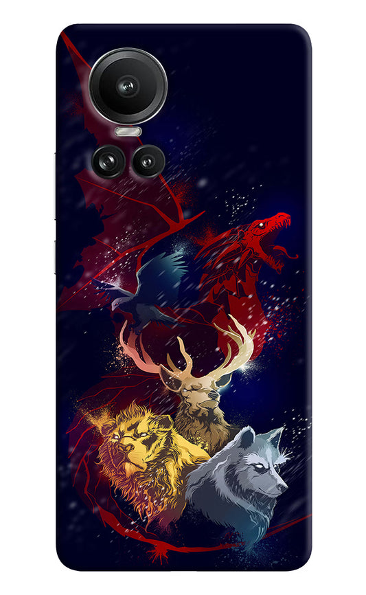 Game Of Thrones Oppo Reno10 5G/10 Pro 5G Hard Case Back Cover by Casekaro