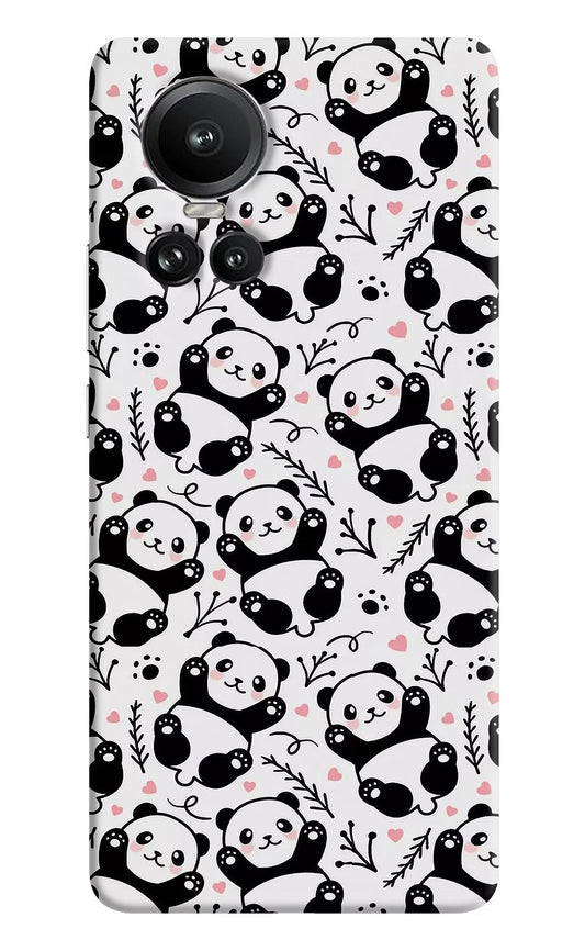 Cute Panda Oppo Reno10 5G/10 Pro 5G Hard Case Back Cover by Casekaro