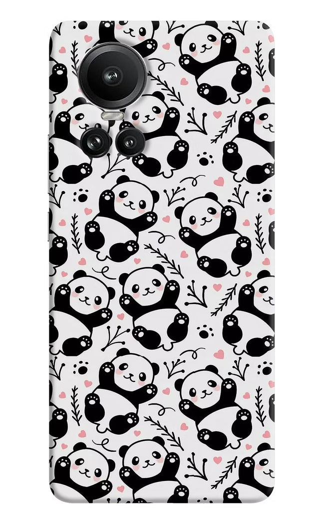 Cute Panda Oppo Reno10 5G/10 Pro 5G Hard Case Back Cover by Casekaro