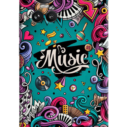 Music Graffiti Oppo Reno10 5G/10 Pro 5G Hard Case Back Cover by Casekaro