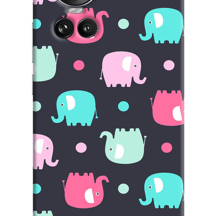 Elephants Oppo Reno10 5G/10 Pro 5G Hard Case Back Cover by Casekaro