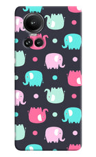 Elephants Oppo Reno10 5G/10 Pro 5G Hard Case Back Cover by Casekaro