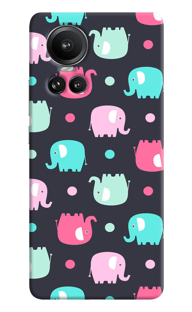 Elephants Oppo Reno10 5G/10 Pro 5G Hard Case Back Cover by Casekaro