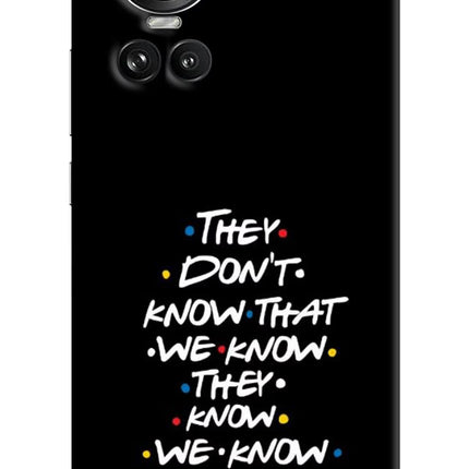 FRIENDS Dialogue Oppo Reno10 5G/10 Pro 5G Hard Case Back Cover by Casekaro
