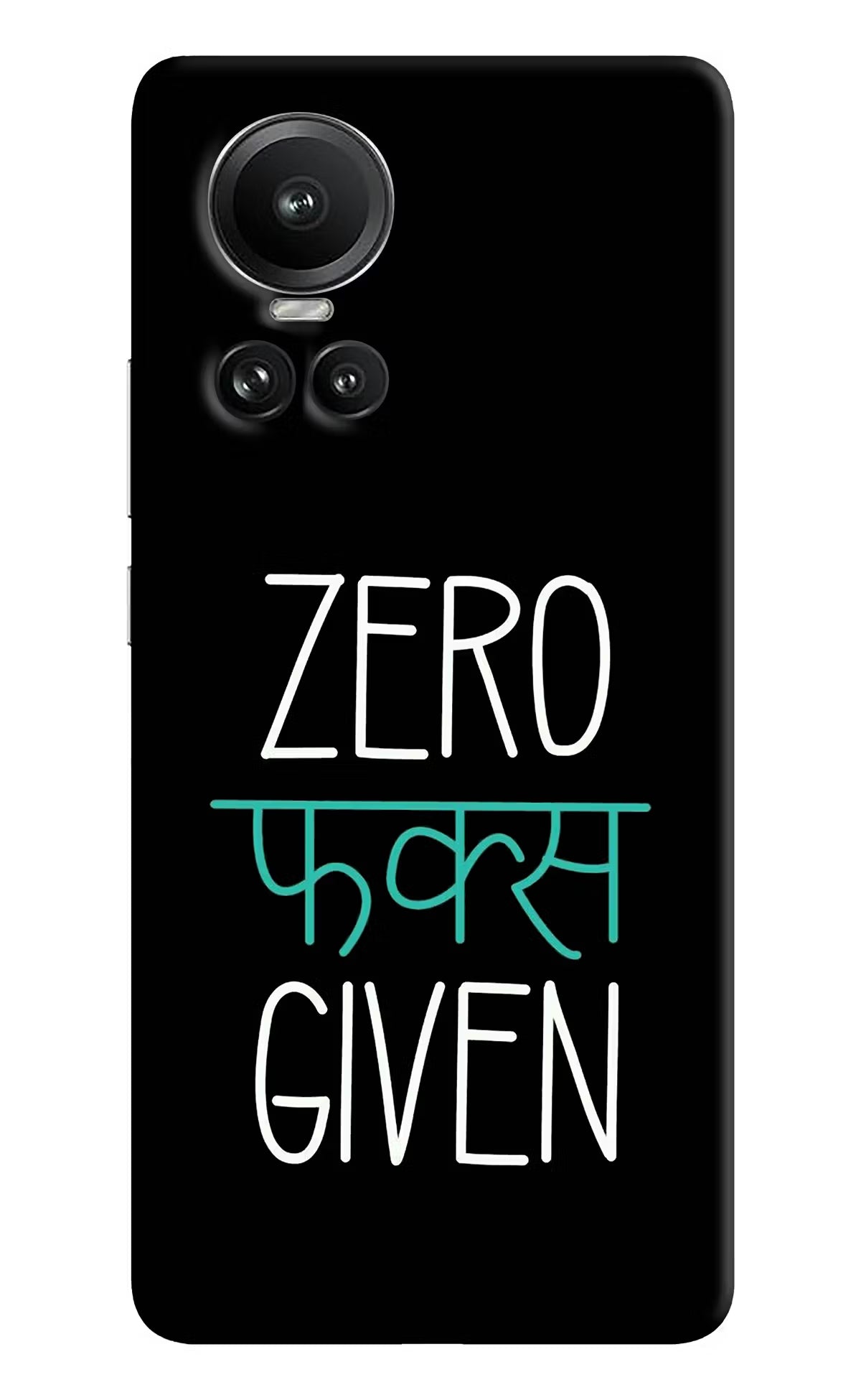 Zero Fucks Given Oppo Reno10 5G/10 Pro 5G Hard Case Back Cover by Casekaro
