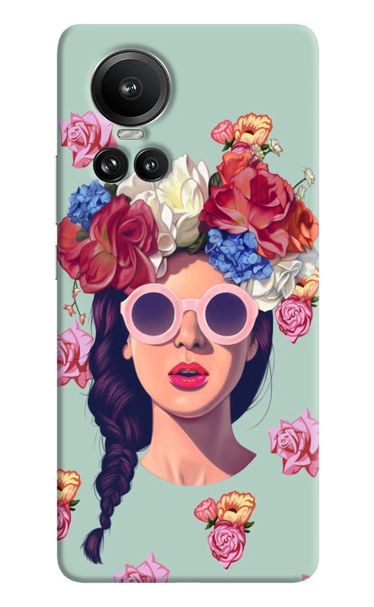 Pretty Girl Oppo Reno10 5G/10 Pro 5G Hard Case Back Cover by Casekaro