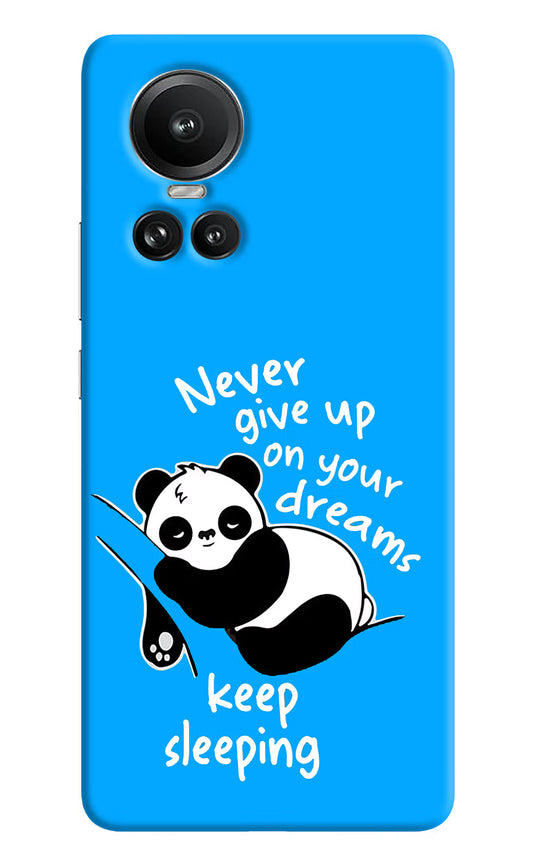 Keep Sleeping Oppo Reno10 5G/10 Pro 5G Hard Case Back Cover by Casekaro