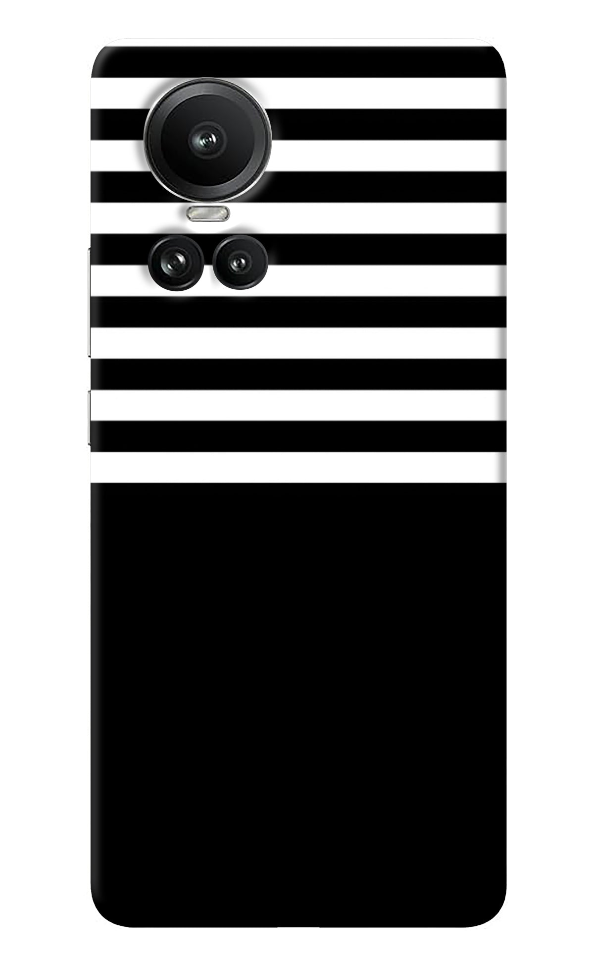 Black and White Print Oppo Reno10 5G/10 Pro 5G Back Cover