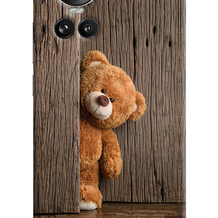 Teddy Wooden Oppo Reno10 5G/10 Pro 5G Hard Case Back Cover by Casekaro