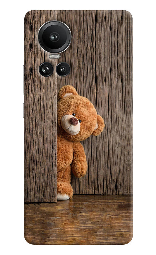 Teddy Wooden Oppo Reno10 5G/10 Pro 5G Hard Case Back Cover by Casekaro