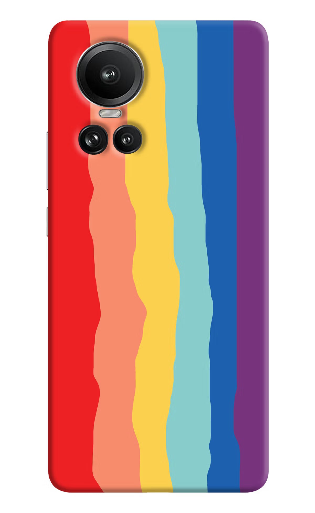Rainbow Oppo Reno10 5G/10 Pro 5G Hard Case Back Cover by Casekaro