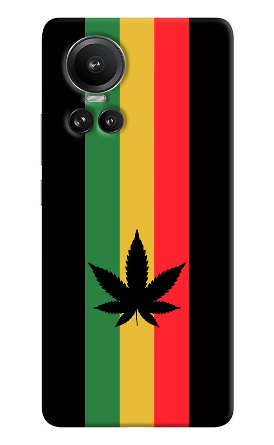 Weed Flag Oppo Reno10 5G/10 Pro 5G Hard Case Back Cover by Casekaro