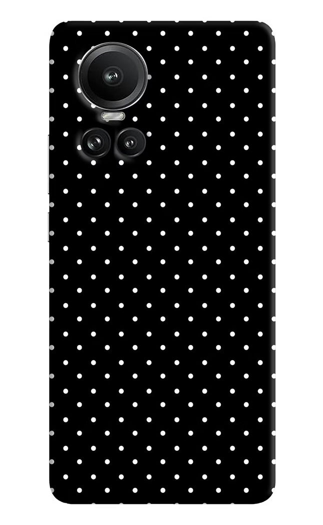 White Dots Oppo Reno10 5G/10 Pro 5G Hard Case Back Cover by Casekaro