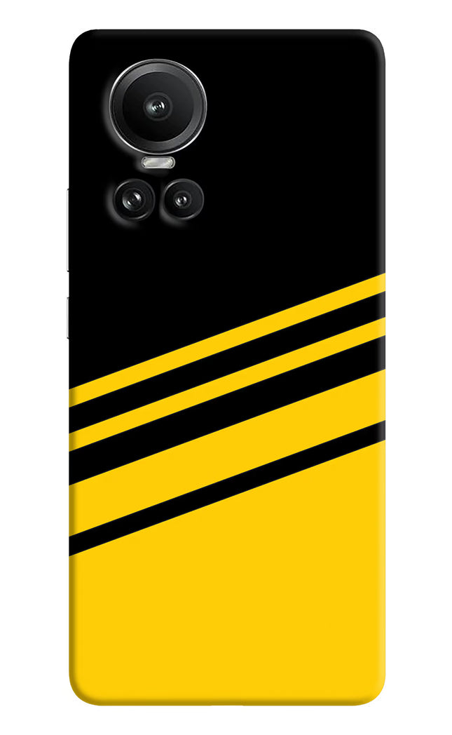 Yellow Shades Oppo Reno10 5G/10 Pro 5G Hard Case Back Cover by Casekaro