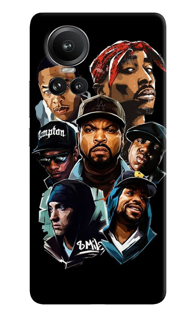 Rappers Oppo Reno10 5G/10 Pro 5G Hard Case Back Cover by Casekaro