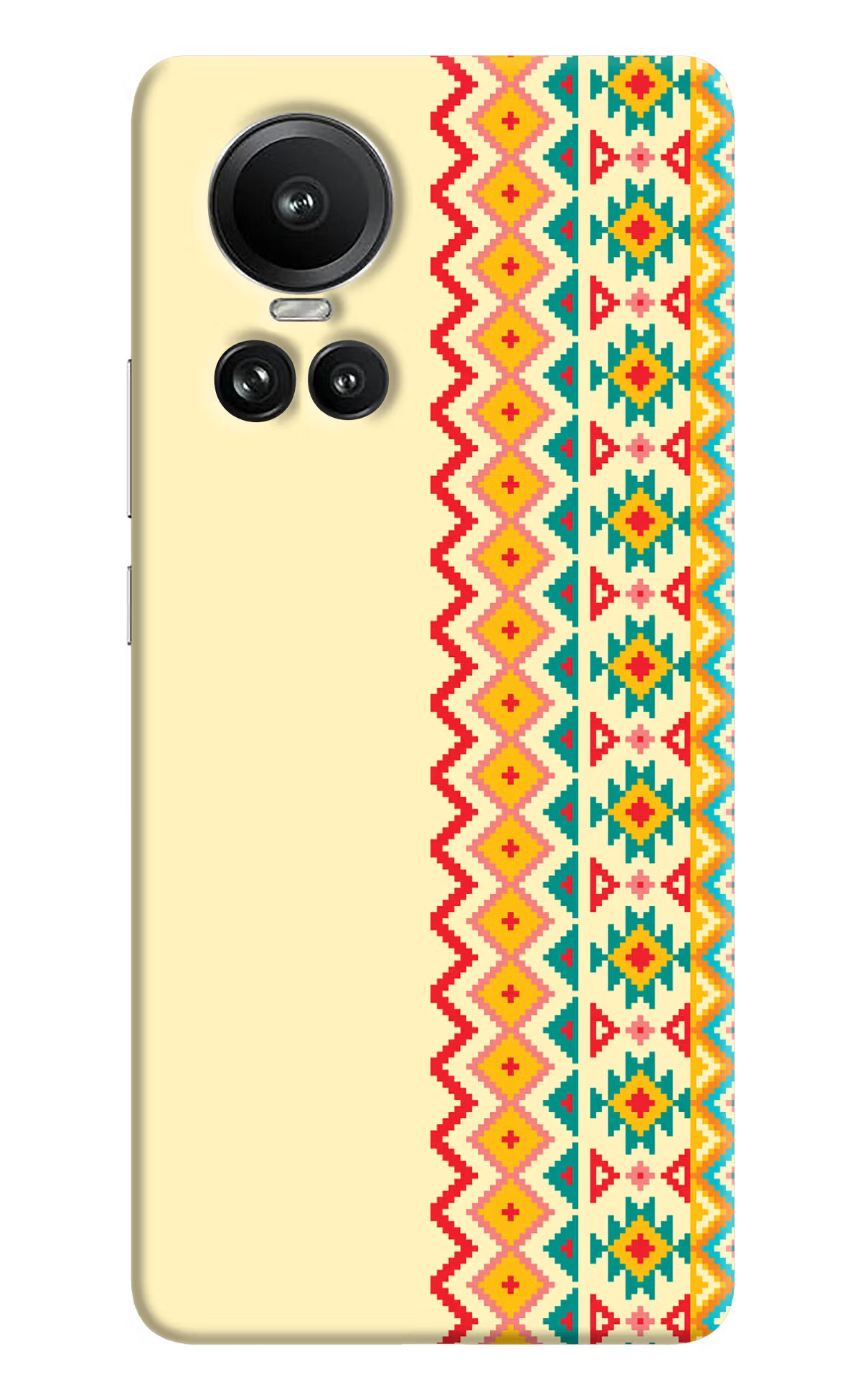 Ethnic Seamless Oppo Reno10 5G/10 Pro 5G Hard Case Back Cover by Casekaro
