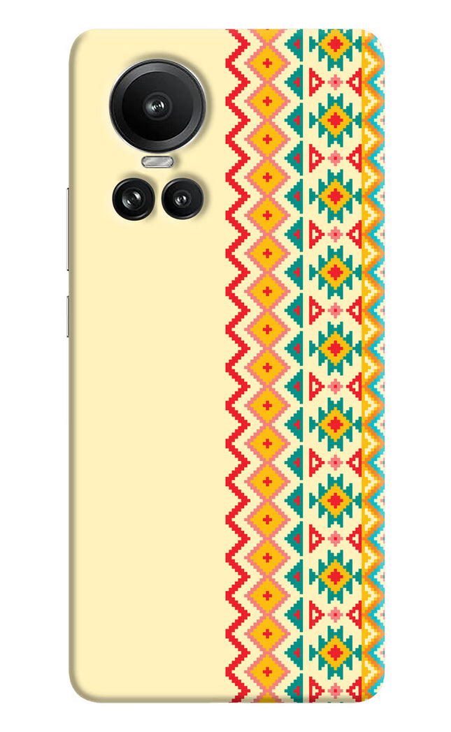 Ethnic Seamless Oppo Reno10 5G/10 Pro 5G Hard Case Back Cover by Casekaro
