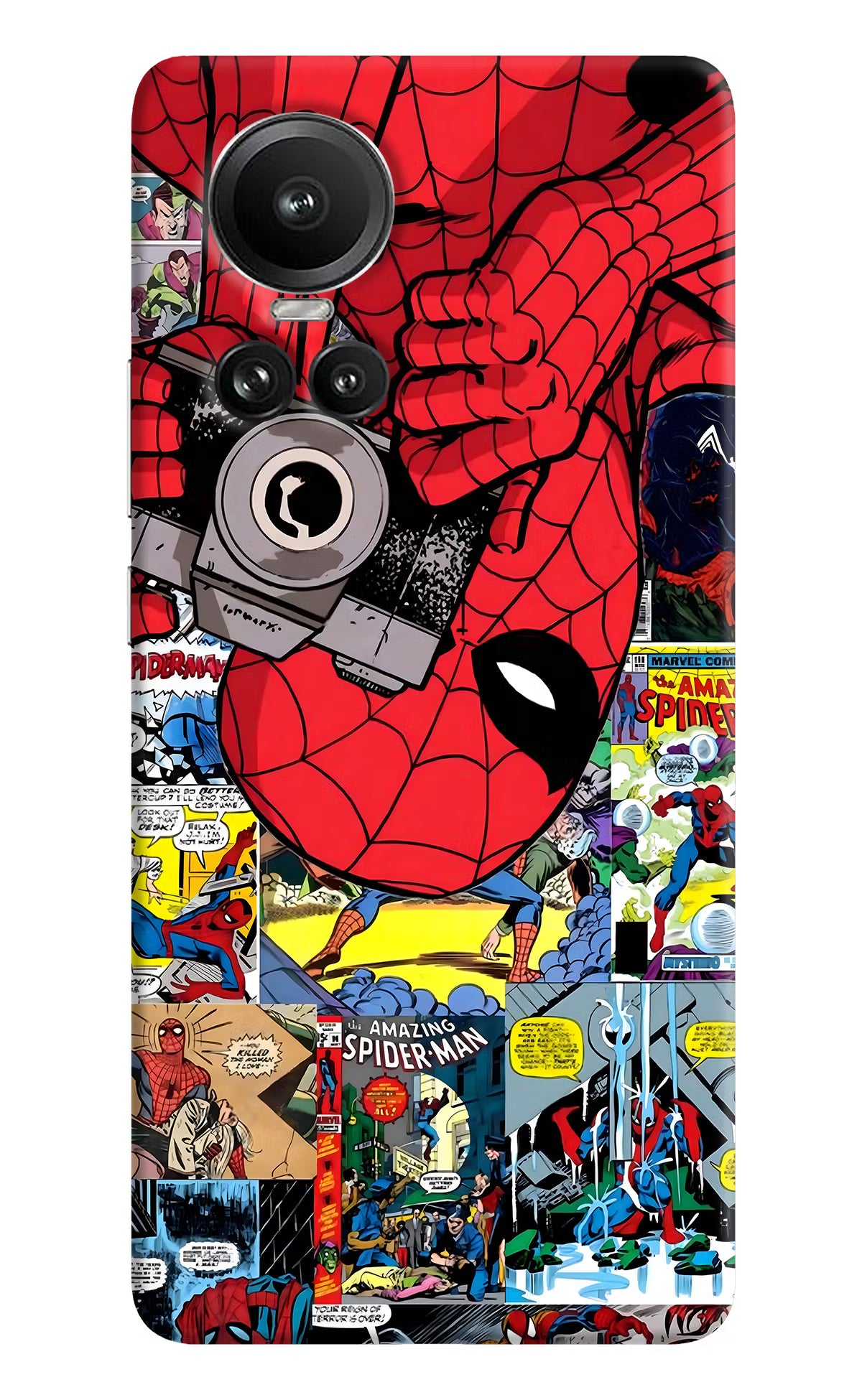 Spider Man Oppo Reno10 5G/10 Pro 5G Hard Case Back Cover by Casekaro
