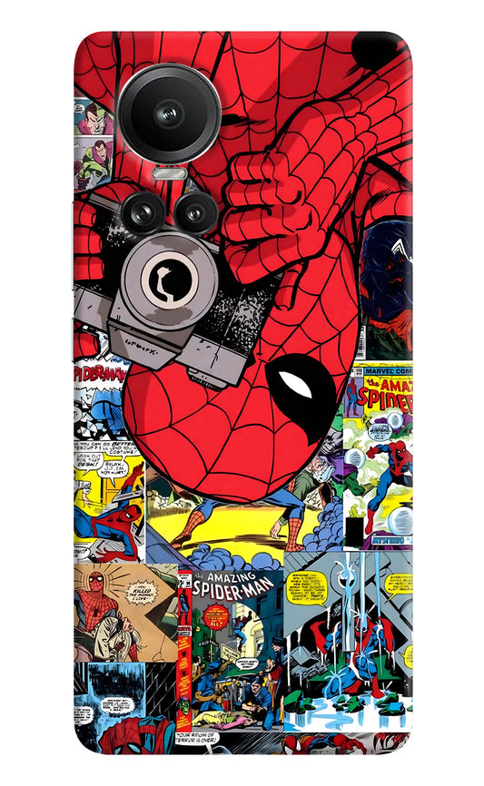 Spider Man Oppo Reno10 5G/10 Pro 5G Hard Case Back Cover by Casekaro