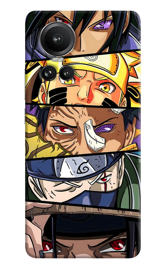 Naruto Character Oppo Reno10 5G/10 Pro 5G Hard Case Back Cover by Casekaro