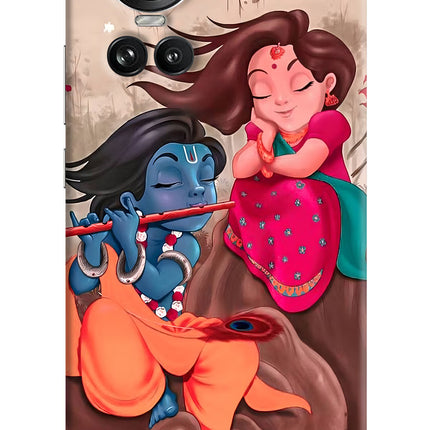 Radhe Krishna Oppo Reno10 5G/10 Pro 5G Hard Case Back Cover by Casekaro