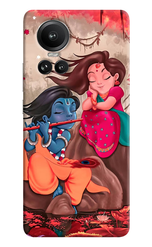 Radhe Krishna Oppo Reno10 5G/10 Pro 5G Hard Case Back Cover by Casekaro